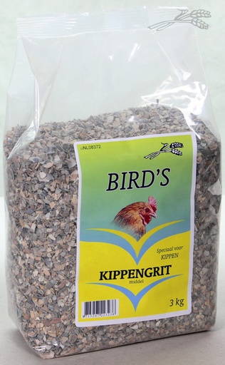 [BI22323] Bird's Kippengrit Middel 3 kg.