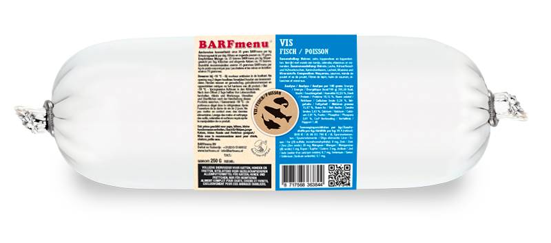 BARFmenu Kleine Hond & Kat Vis