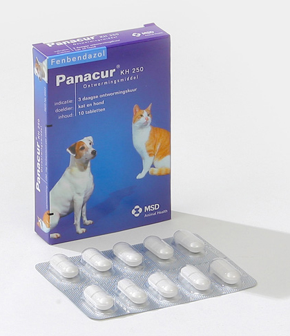 Panacur KH 250 10 tab.
