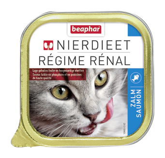 [BP10882] Beaphar Nierdieet Kat Kuipje Zalm (16 x 100 gr.)