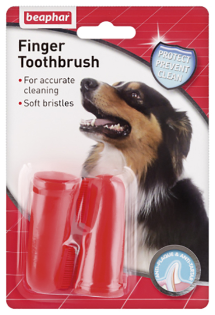 Vingertandenborstel 2st 1 st.