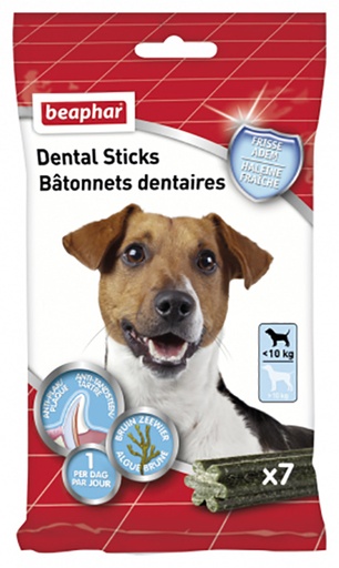 [BP14273] Beaphar Dental Sticks Kleine Hond <10 kg. (7 st.)