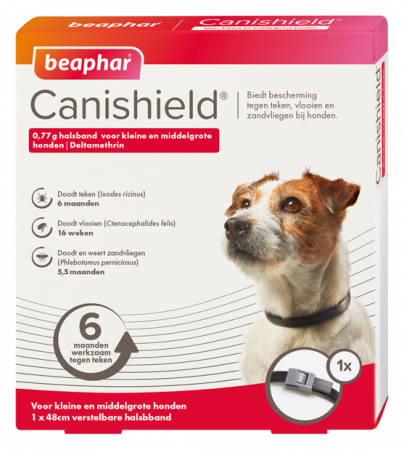 [BP17196] Beaphar Canishield Hond Klein/Middel (1 st.)