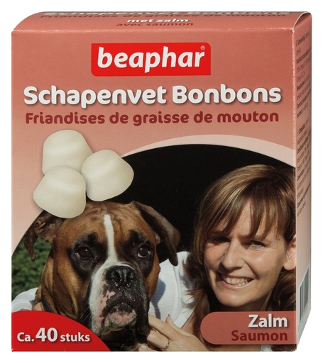 [BP61020] Beaphar Schapenvet Bonbons+Zalm (245 gr.)