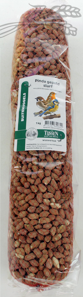Tijssen Slurf Pinda Gepeld Verpakt 10 x 1 kg.