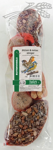 [BV60064] Tijssen Slinger Pitten & Noten Verpakt 15 x 1 st.