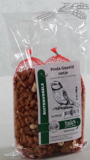 [BV60066] Netje Pinda Gepeld Verpakt (24 x 2 x 200 gr.)
