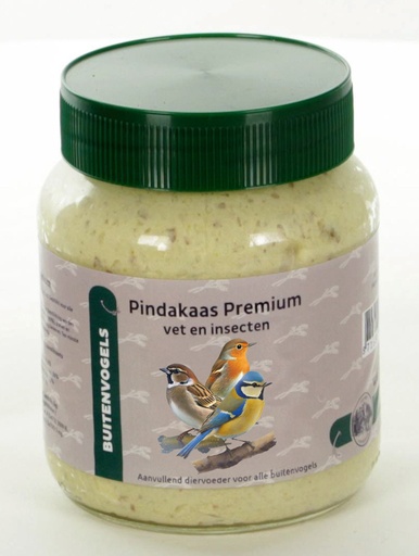 [BV60091] Tijssen Pindakaas Insecten & Vet Glas (12 x 360 gr.)
