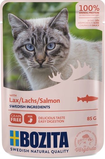 [BZ3614] Bozita Feline Pouch Salmon (12 x 85 gr.)