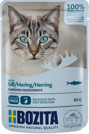 [BZ3615] Bozita Feline Pouch Herring (12 x 85 gr.)