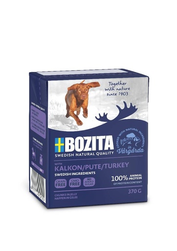 [BZ64261] Bozita Naturals Dog Kalkoen 6 x 370 gr.
