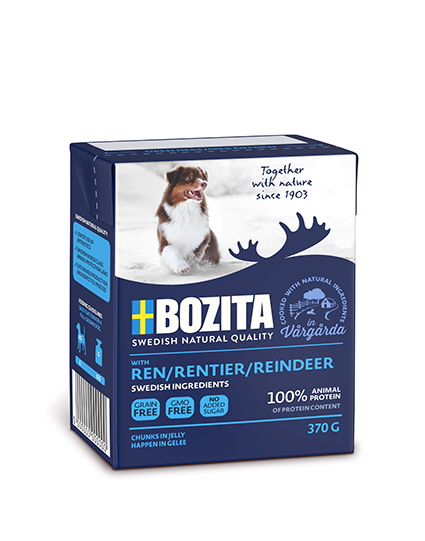 Bozita Naturals Dog Rendier 6 x 370 gr.