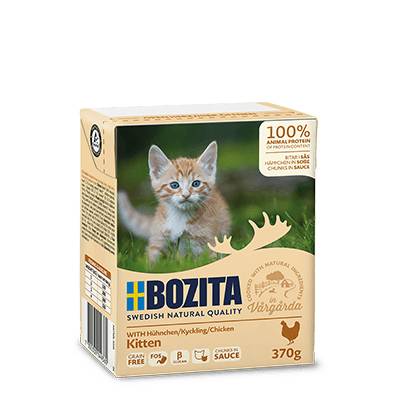 [BZ64936] Bozita Tetra Feline Kitten Kip Chunks in Sauce 6 x 370 gr.