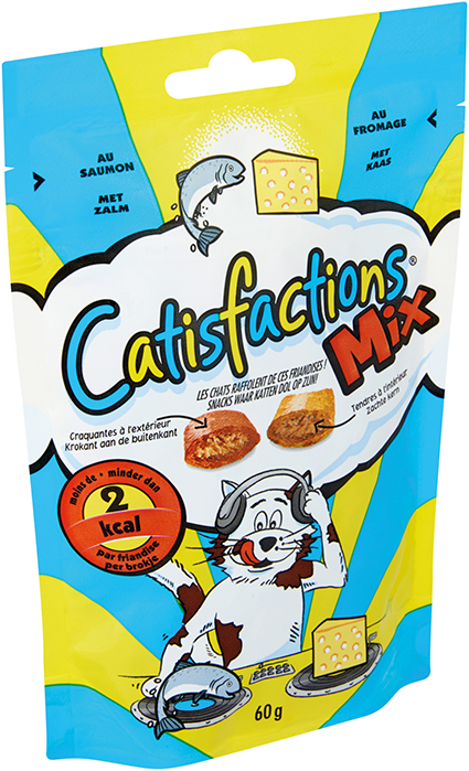 Catisfaction MIX Zalm/Kaas 6 x 60 gr.