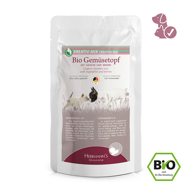 Herrmanns BIO Vega Bosbessen QS 14 x 150 gr.