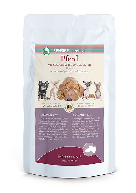 Herrmanns Sensitive Paard QS 14 x 150 gr.