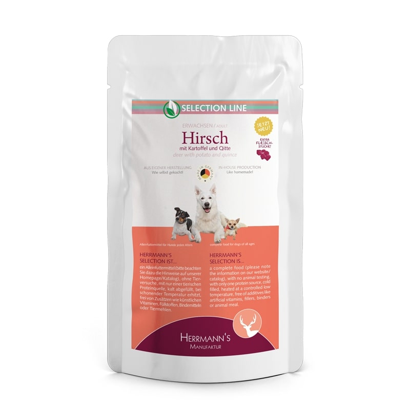 Herrmanns Hert & Aardappel QS 14 x 150 gr.