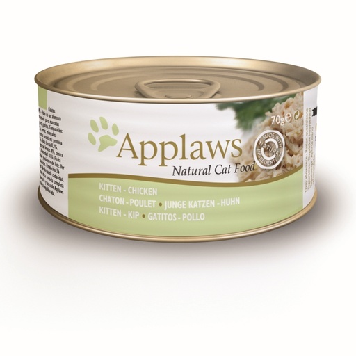 [CP49000] Applaws Blik Cat Kitten Chicken 24 x 70 gr.