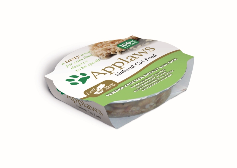 Applaws Cat Pots Chicken & Rice 10 x 60 gr.