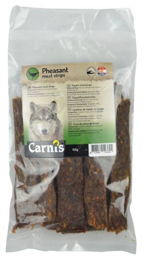 [CS54369] Carnis Vleesstrips Fazant (5 x 150 gr.)