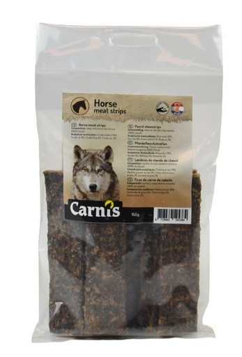 [CS54538] Carnis Vleesstrips Paard (5 x 150 gr.)
