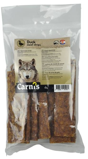 [CS54546] Carnis Vleesstrips Eend (5 x 150 gr.)