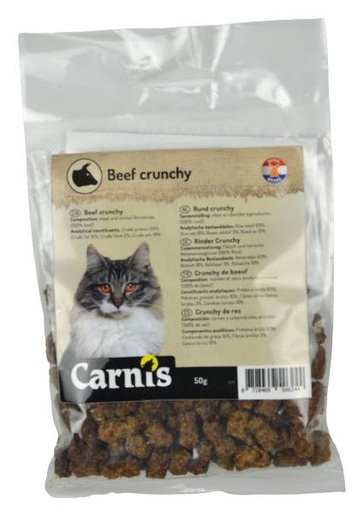 [CS54624] Carnis Kat Rund Crunchy (5 x 50 gr.)