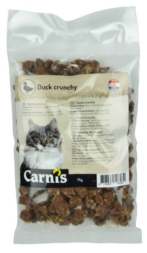 [CS54628] Carnis Kat Eend Crunchy (5 x 75 gr.)