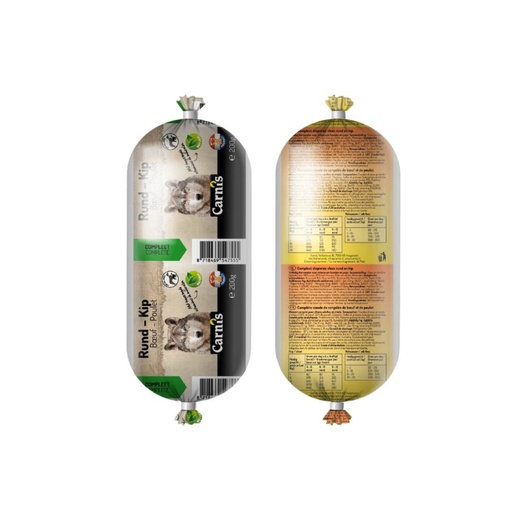 [CS54755] Carnis Vers Vlees Rund/Kip 24 x 200 gr.