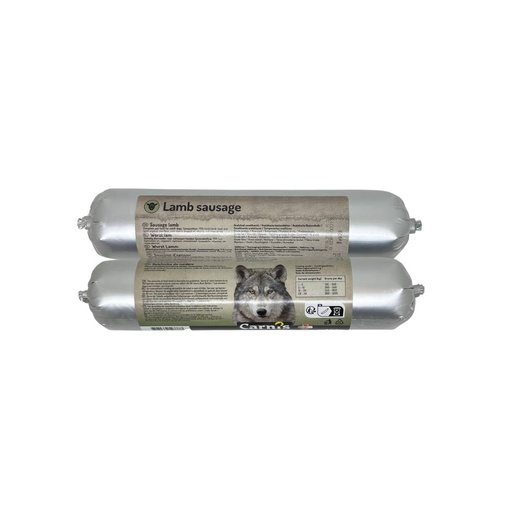 [CS54777] Carnis Gestoomde Worst Lam (24 x 400 gr.)