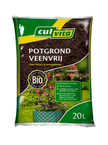 Potgrond Veenvrij Bio 20 ltr.