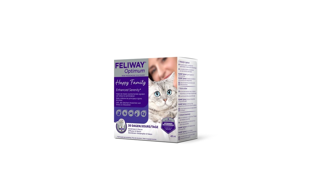 Feliway Optimum Verdamper+Vulling 48 ml.
