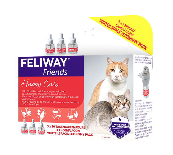 Feliway Friends Tripack Navulling 3 st.