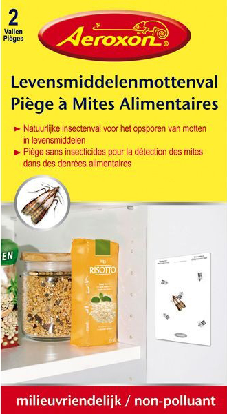 Mottenval Aeroxon Levensmiddelenmotten 2 st.