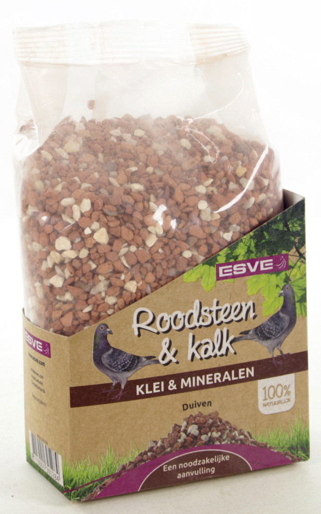 Roodsteen en Kalk 1 kg.