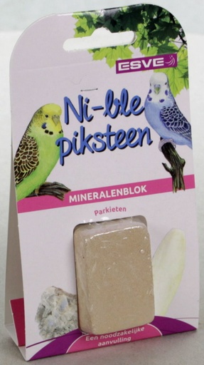 [E20302] ESVE Nible Piksteen Parkiet Naturel Rood 1 st.