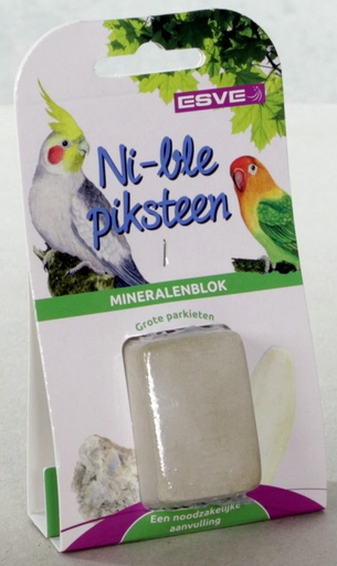 [E20303] ESVE Piksteen Grote Parkiet Naturel Groen 1 st.