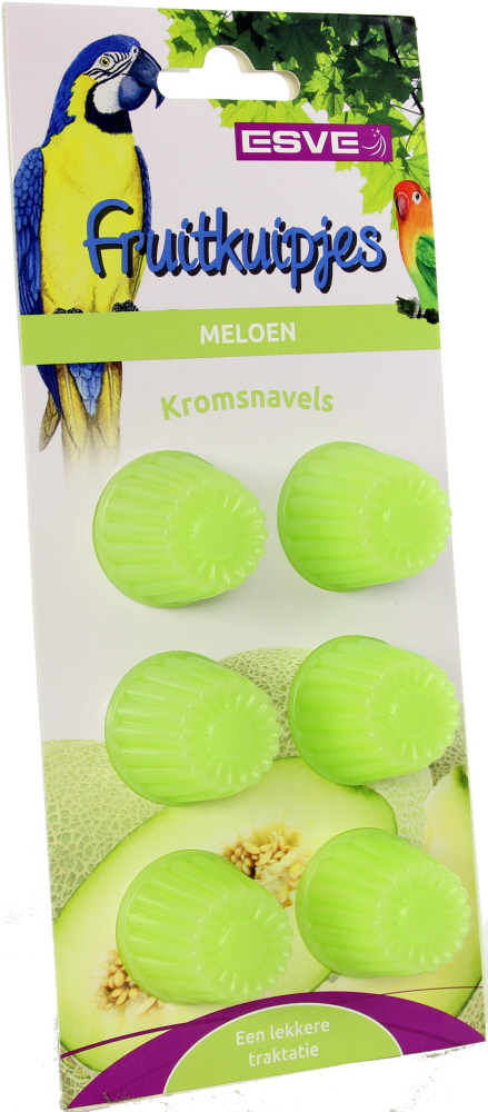 Fruitkuipjes Meloen 6 st.