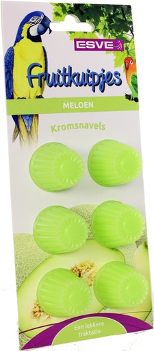 [E20513] Fruitkuipjes Meloen 6 st.