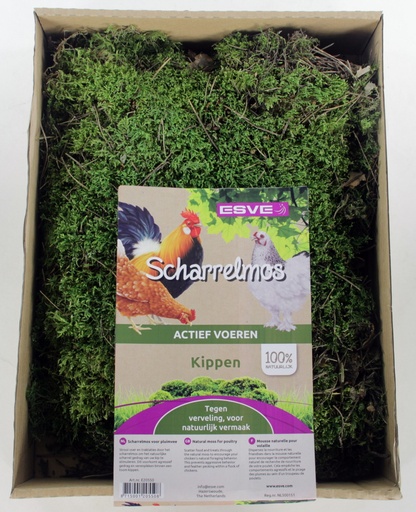 [E20550] Scharrelmos voor Pluimvee 1 st.