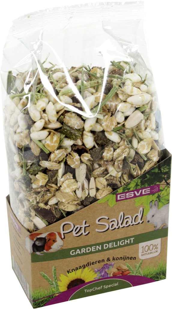 ESVE Pet Salad - Garden Delight Knaagdier 175 gr.