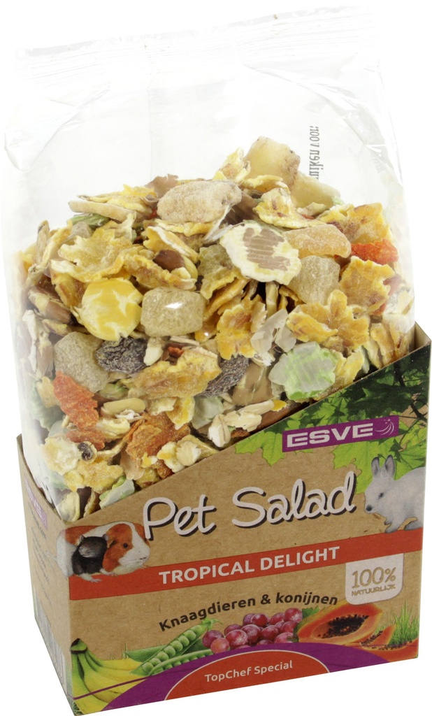 Pet Salad - Tropical Delight Knaagdier 175 gr.