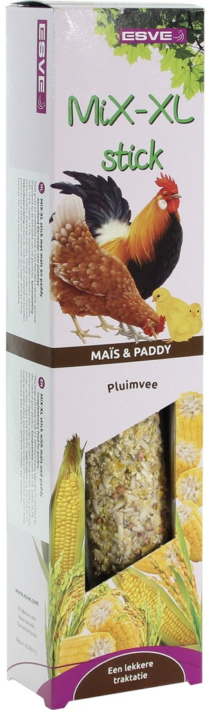 ESVE MiX-XL stick Pluimvee Maïs+Paddy 1 st.