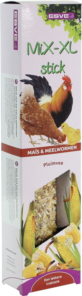 ESVE MiX-XL stick Pluimvee Maïs+Meelworm 1 st.