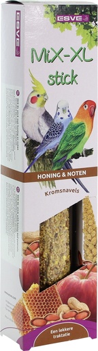 [E20725] MiX-XL stick Kromsnavel Honing+Noten 1 st.