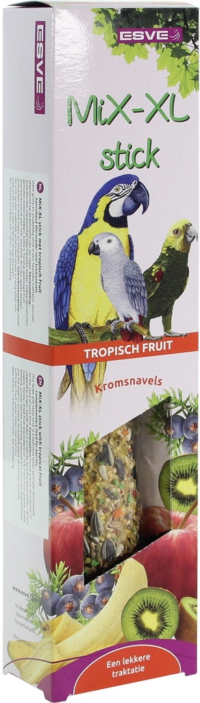 MiX-XL stick Kromsnavel Tropisch Fruit 1 st.