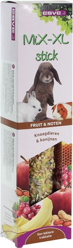 [E20750] ESVE MiX-XL stick Knaagdier Fruit+Noten 1 st.