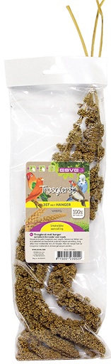 [E223002] Trosgierst Geel 3 stuks+Hanger 1 st.