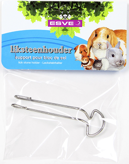 Liksteenhouder RVS ESVE 1 st.