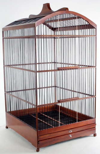 [E30020] ESVE Vogelkooien Bamboehout Set 3 x 1 st.